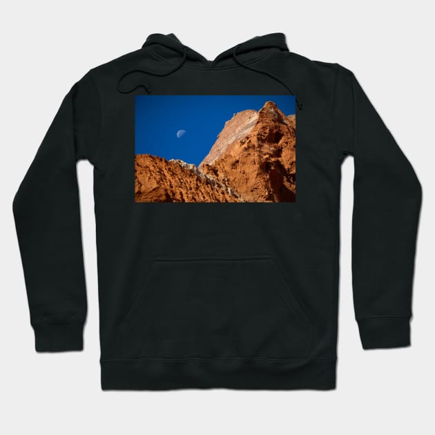 Moonrise over Mars Hoodie by jonesing